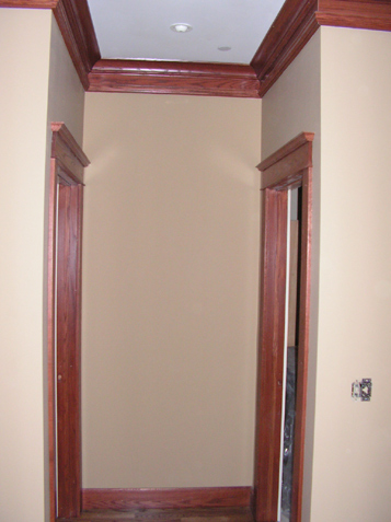 Crown Pediments on Door Trim